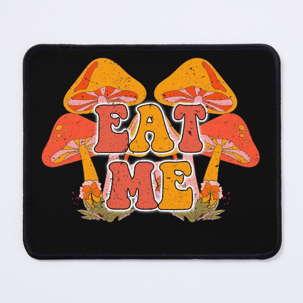 Item preview, Retro Eat Me Mushrooms designed and sold by karibenart.