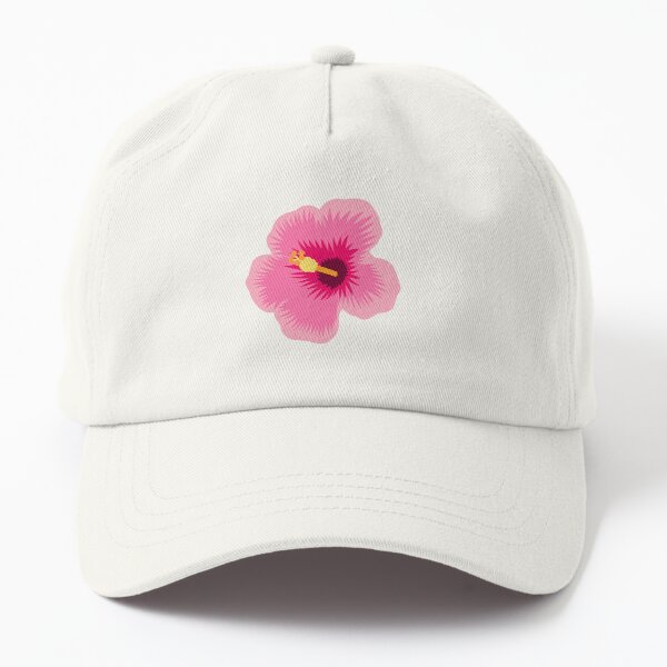 Aperçu de l'œuvre Motif de fleur d'hibiscus rose vif créée et vendue par OneThreeSix.