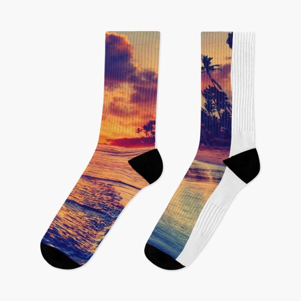 Item preview, Beautiful Sunset Beach With A Palm Tree designed and sold by BangferoStore20.