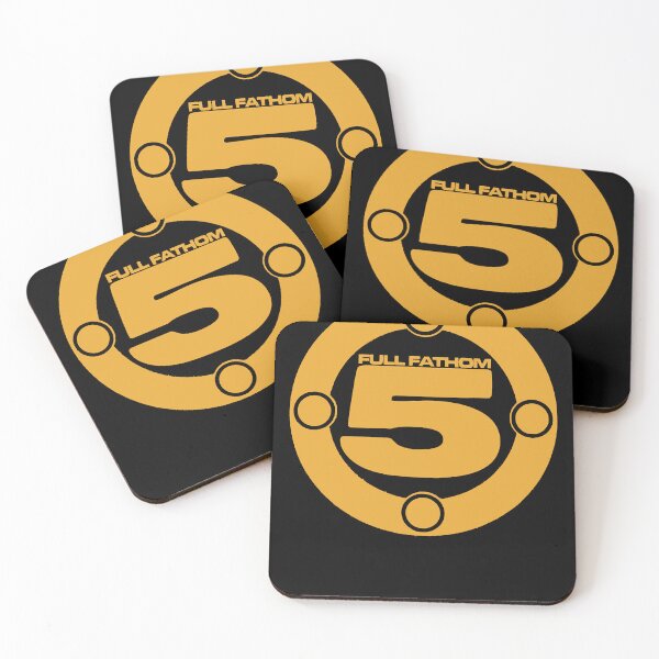 Item preview, Full Fathom 5 Circle Logo in Yellow designed and sold by SADLERdfgdcb.