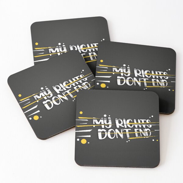 Item preview, My Rights Dont end designed and sold by AbbasStores.