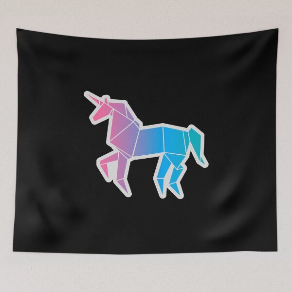 Item preview, Origami unicorn  designed and sold by Tanuja  Sharma.