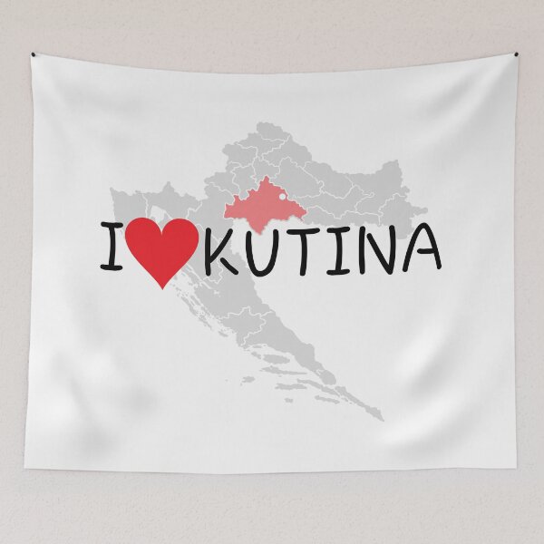 Item preview, "I Love Kutina" designed and sold by MC Art Studio.
