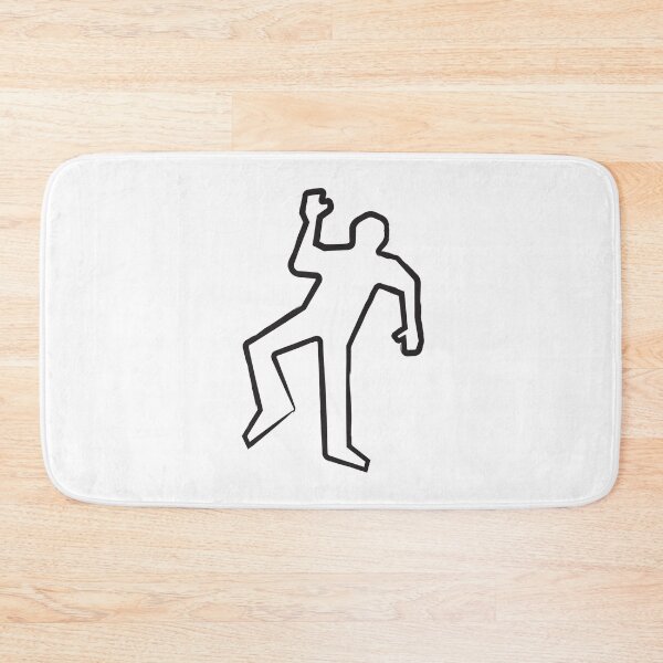 Item preview, Dead Fred Crime Scene Body Outline  designed and sold by ForensicMinds.