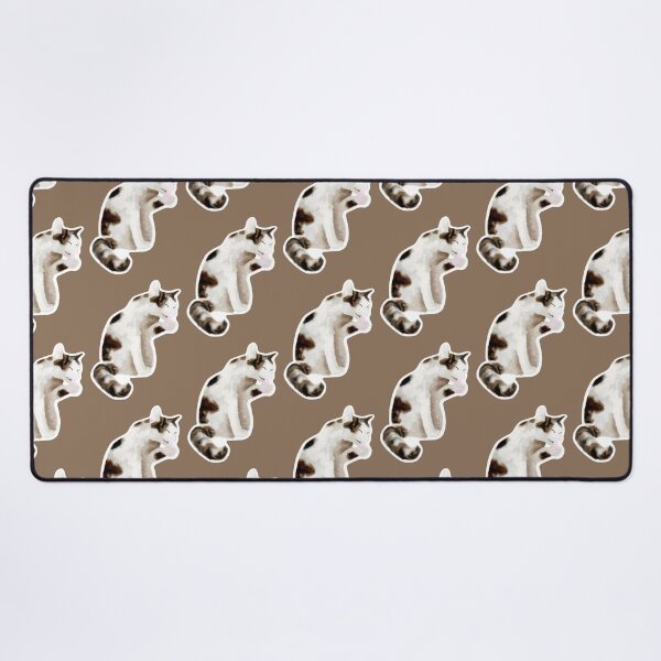 Item preview, Brown and White Cat designed and sold by SunkissedBlue.