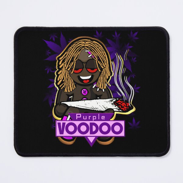 Item preview, Purple Voodoo Weed Strain Marijuana Package Design with text designed and sold by DabGraphic.