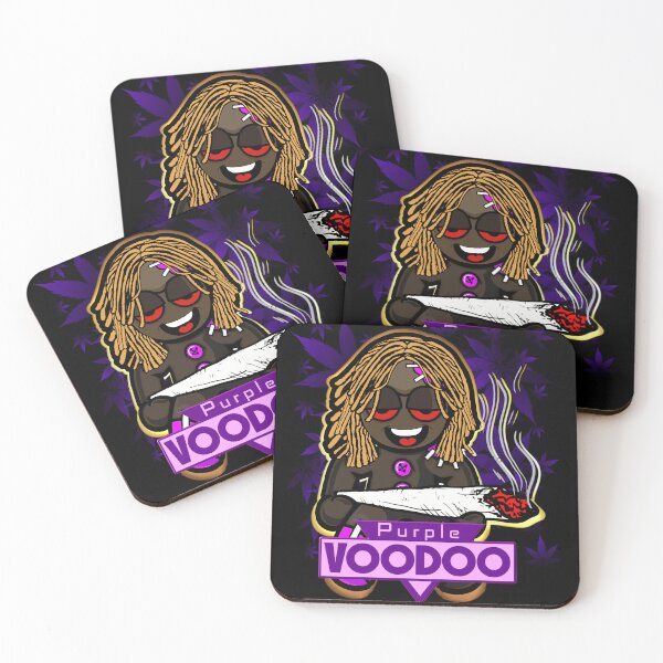 Item preview, Purple Voodoo Weed Strain Marijuana Package Design with text designed and sold by DabGraphic.