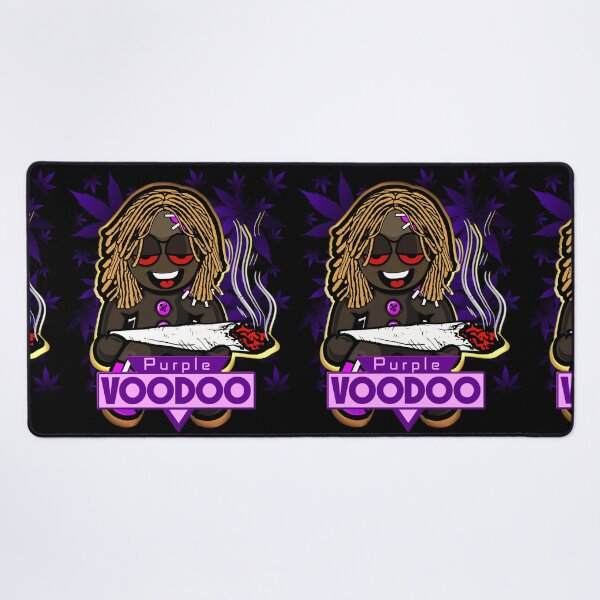 Item preview, Purple Voodoo Weed Strain Marijuana Package Design with text designed and sold by DabGraphic.