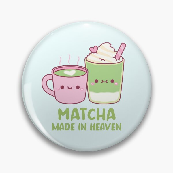 Item preview, Cute Matcha Made In Heaven Tea Pun designed and sold by rustydoodle.