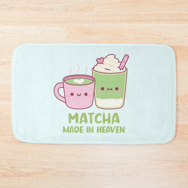 Item preview, Cute Matcha Made In Heaven Tea Pun designed and sold by rustydoodle.