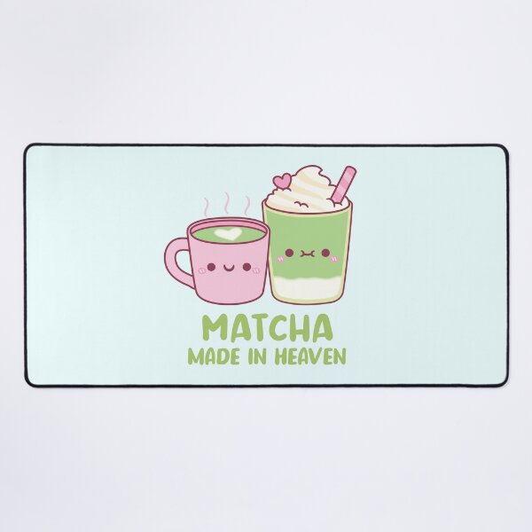 Item preview, Cute Matcha Made In Heaven Tea Pun designed and sold by rustydoodle.
