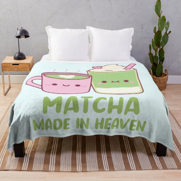 Item preview, Cute Matcha Made In Heaven Tea Pun designed and sold by rustydoodle.