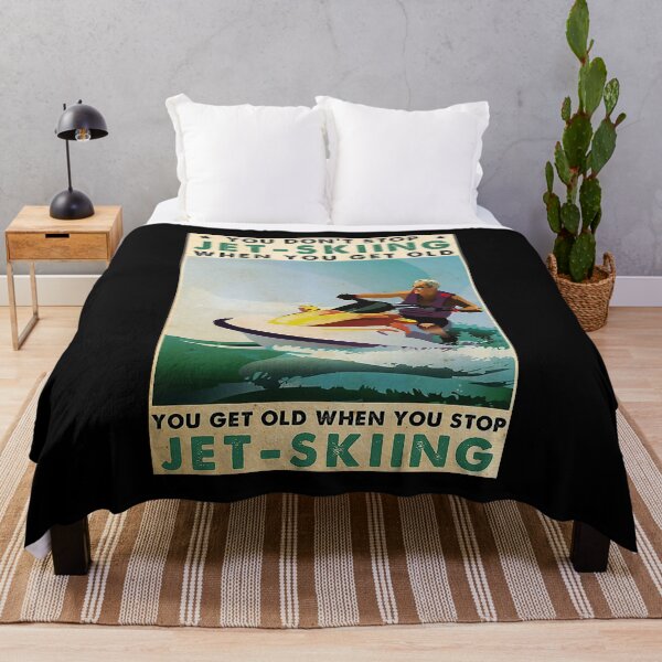 Item preview, Jet ski man You don't stop jet skiing when you get old you get old when you stop jet skiing designed and sold by AleehaZenger.