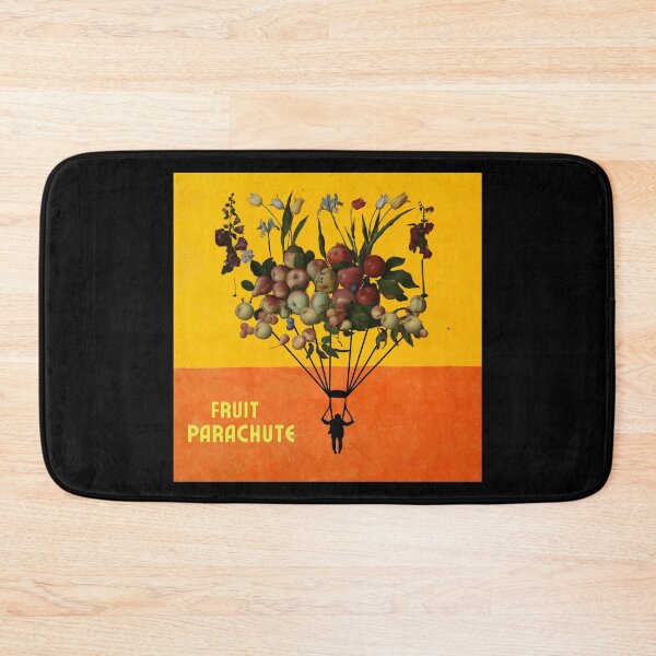 Item preview, Fruit Parachute 11 (in black) | Apples | Pears | Peaches | Dreamy designed and sold by CosmicStory.