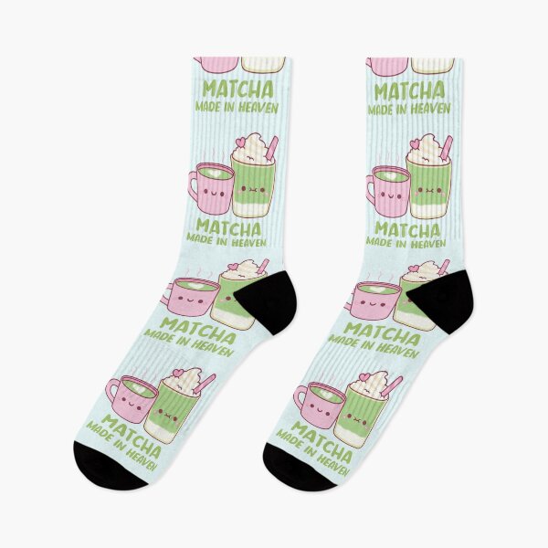 Item preview, Cute Matcha Made In Heaven Tea Pun designed and sold by rustydoodle.
