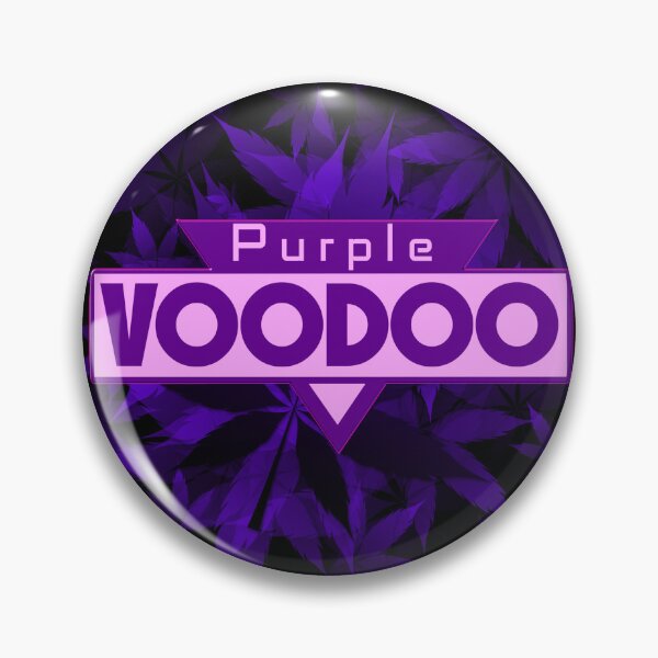 Item preview, Purple Voodoo Text Weed Strain Marijuana Package Design designed and sold by DabGraphic.