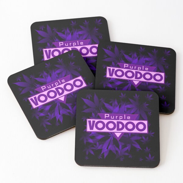 Item preview, Purple Voodoo Text Weed Strain Marijuana Package Design designed and sold by DabGraphic.