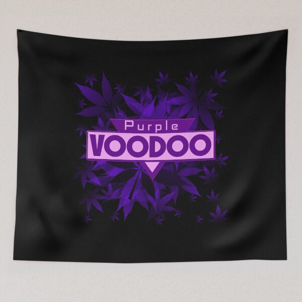Item preview, Purple Voodoo Text Weed Strain Marijuana Package Design designed and sold by DabGraphic.