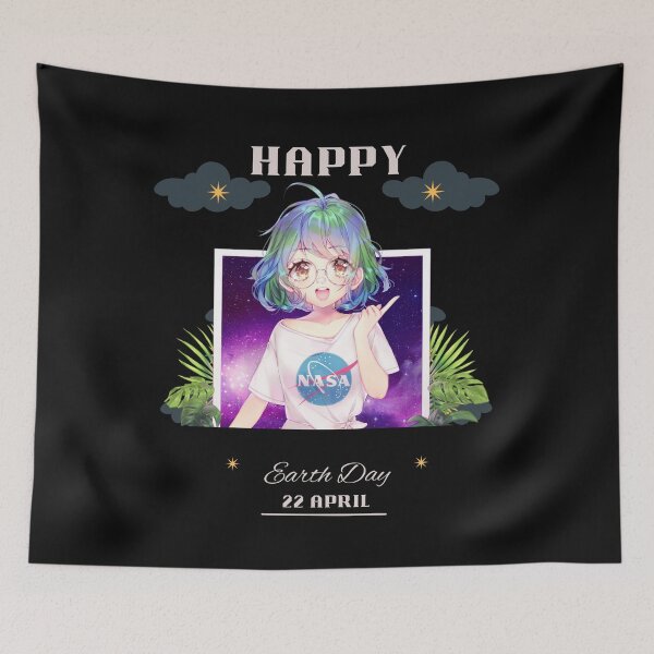 Item preview, Happy Earth Day  designed and sold by Theanimebubble.