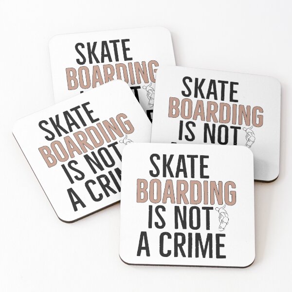 Item preview, Skateboarding is not a crime designed and sold by mksjr.