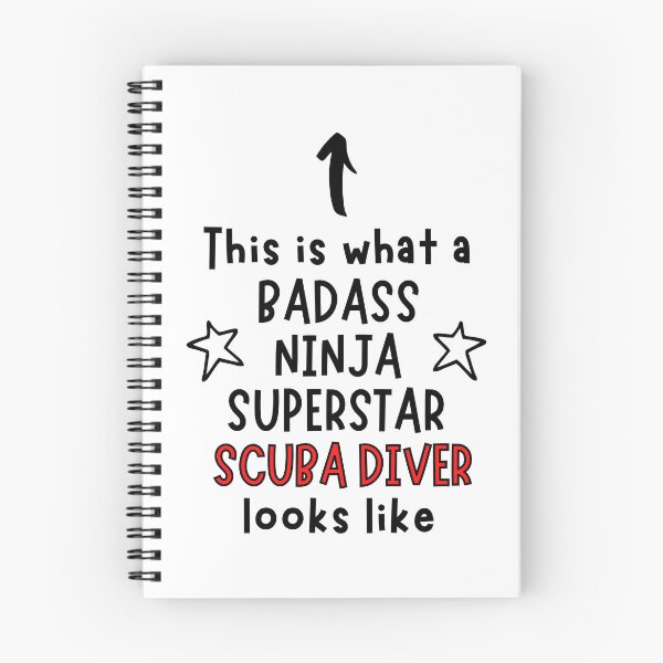 Item preview, This is what a Badass, Ninja, Superstar, Scuba Diver looks like designed and sold by TheGreenGoat.