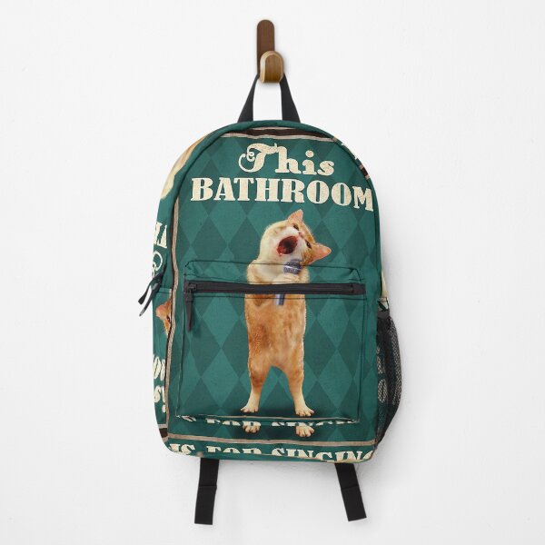 Item preview, This bathroom is for singing cat lover designed and sold by SaoirseNeid.