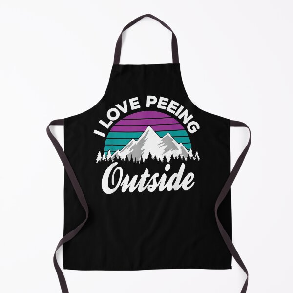 Item preview, I love peeing outside purple teal mountain for camper designed and sold by SADLERdfgdcb.