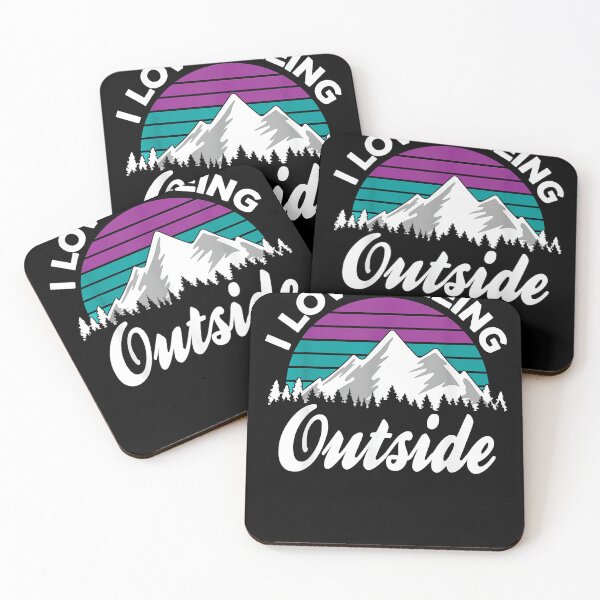 Item preview, I love peeing outside purple teal mountain for camper designed and sold by SADLERdfgdcb.