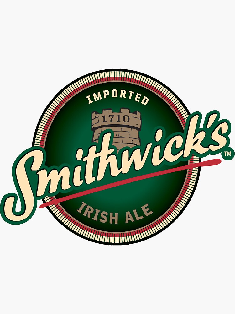 "Smithwick Beer" Sticker by HomerShort Redbubble