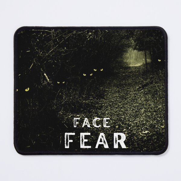Item preview, Face Fear - Inspirational, motivational designed and sold by dsrdirect.
