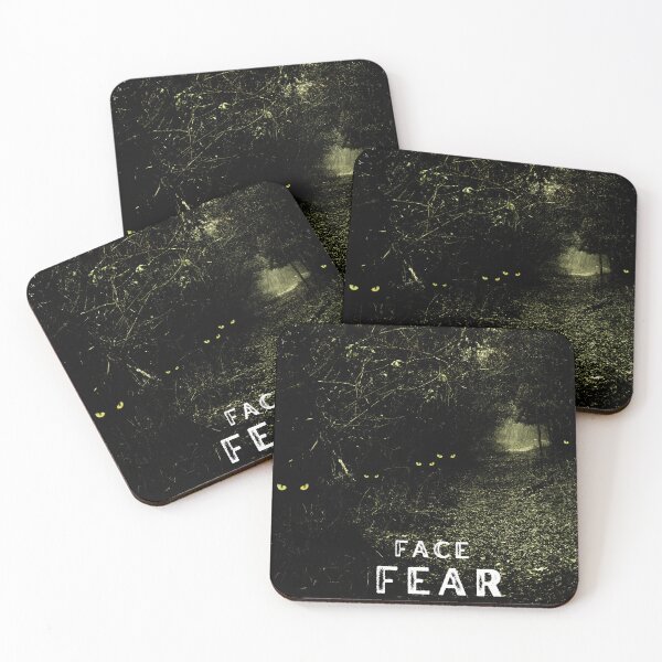 Item preview, Face Fear - Inspirational, motivational designed and sold by dsrdirect.