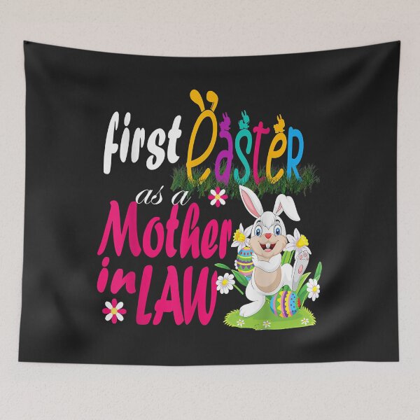 Item preview, First Easter As A Mother In Law Cute Bunny Happy Easter Day designed and sold by olgacadb.