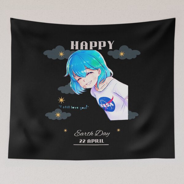 Item preview, Happy Earth Day  designed and sold by Theanimebubble.