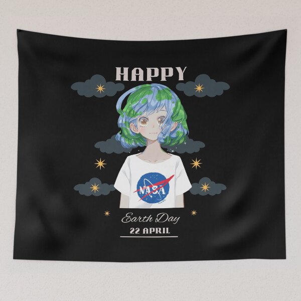 Item preview, Happy Earth Day  designed and sold by Theanimebubble.