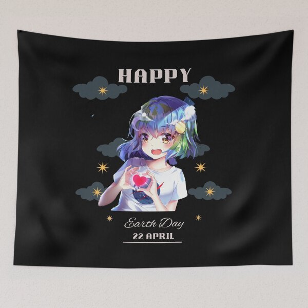 Item preview, Happy Earth Day  designed and sold by Theanimebubble.