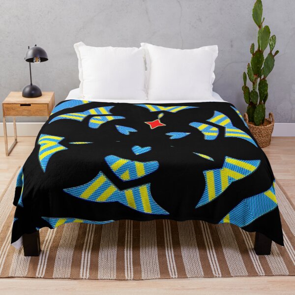 Item preview, GEOMETRIC ABSTRACT MASK PATTERN WITH ARUBAN FLAG COLORS - ARRUBA A HAPPY ISLAND4. designed and sold by Ralek.