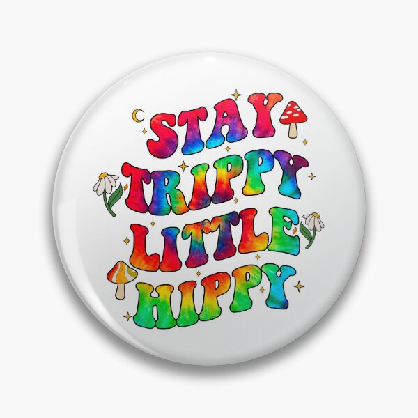 Item preview, Retro Stay Trippy Little Hippy designed and sold by karibenart.