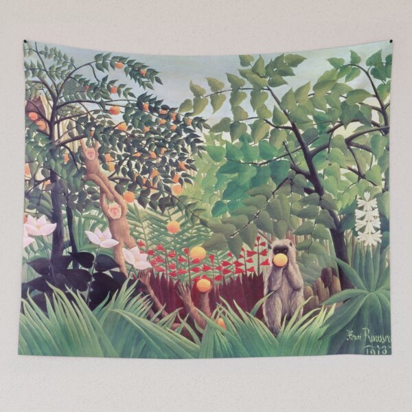 Item preview, Exotic Landscape - Henri Rousseau designed and sold by starrylite.