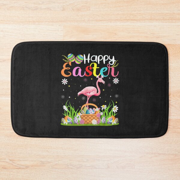 Item preview, Flamingo Bird Bunny Egg Hunting Funny Flamingo Happy Easter designed and sold by olgacadb.