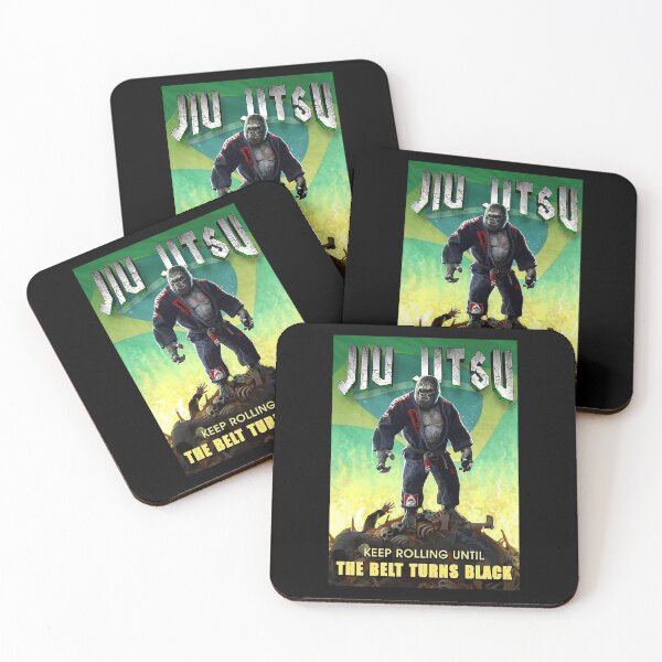 Item preview, JIU JITSU Keep Rolling Until The Belt Turns Black   designed and sold by AleehaZenger.