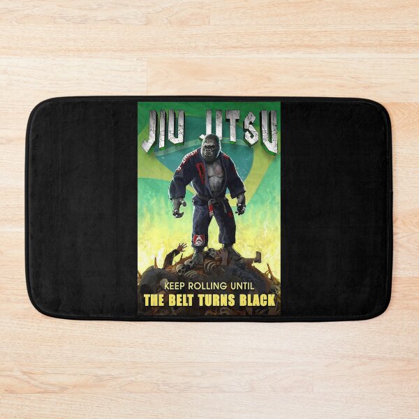 Item preview, JIU JITSU Keep Rolling Until The Belt Turns Black   designed and sold by AleehaZenger.