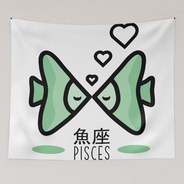 Item preview, Cute Zodiac Pisces designed and sold by GraphismNinja.