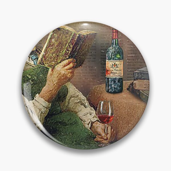 Item preview, Time Spent with books and wine is never wasted designed and sold by TeganCrafford.