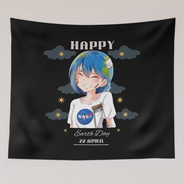 Item preview, Happy Earth Day  designed and sold by Theanimebubble.