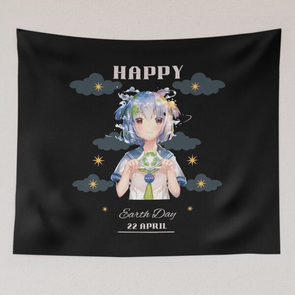 Item preview, Happy Earth Day  designed and sold by Theanimebubble.