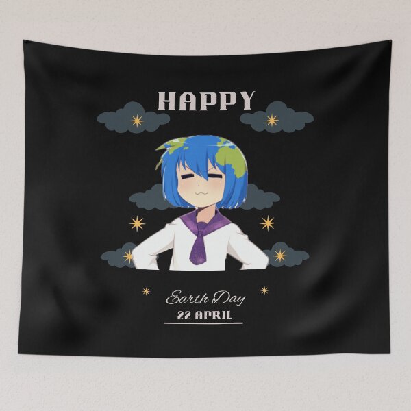 Item preview, Happy Earth Day  designed and sold by Theanimebubble.