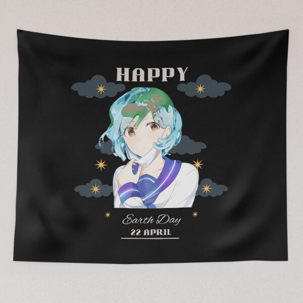 Item preview, Happy Earth Day  designed and sold by Theanimebubble.