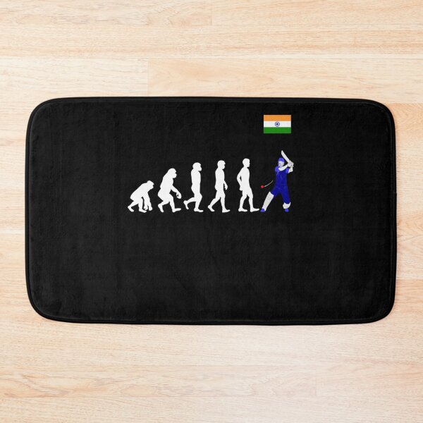 Item preview, Evolution Of Man Into Cricket Player With Indian Team Jersey Classic T-Shirt designed and sold by lewisnash6.