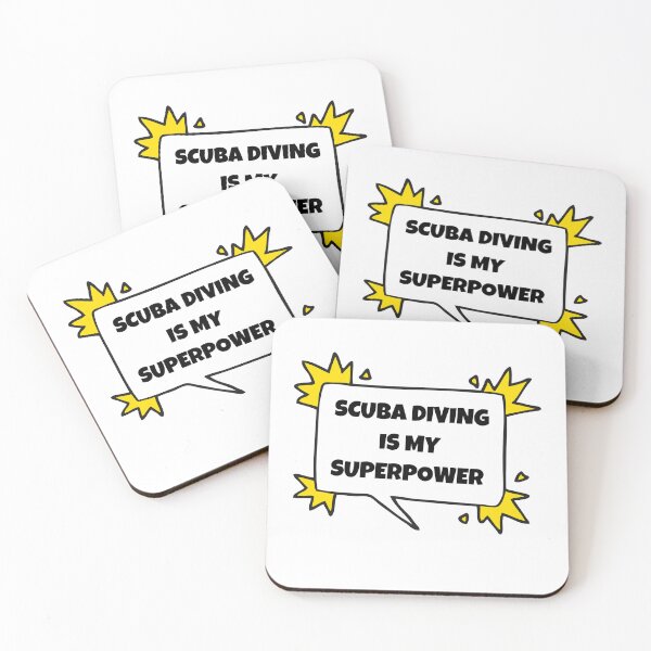 Item preview, Scuba diving is my superpower designed and sold by TheGreenGoat.