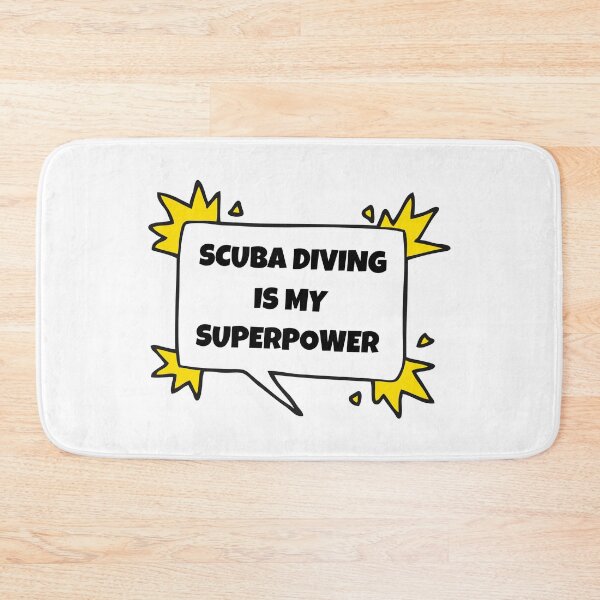 Item preview, Scuba diving is my superpower designed and sold by TheGreenGoat.
